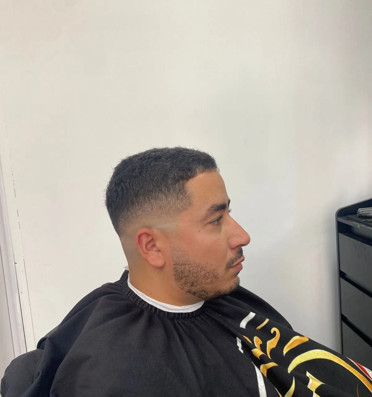 Low fade + barba